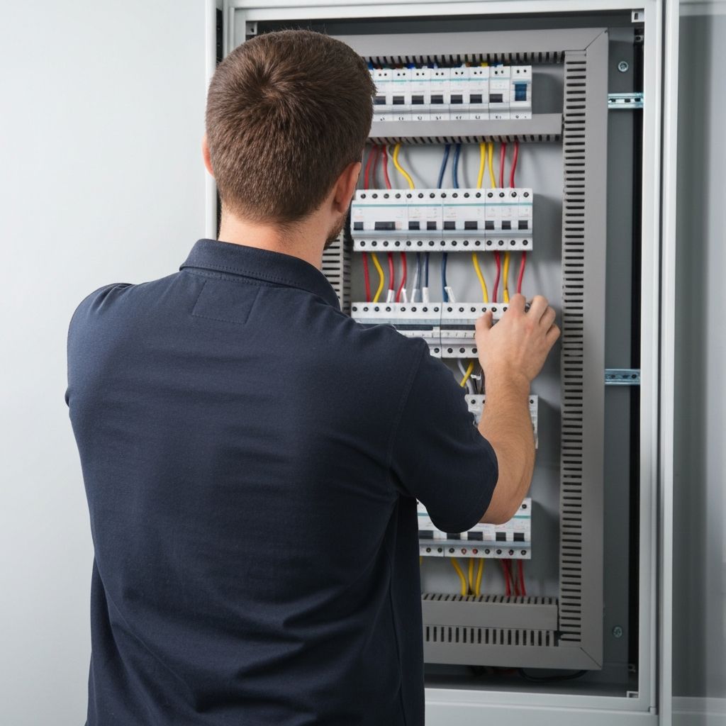 Commercial electrical installation