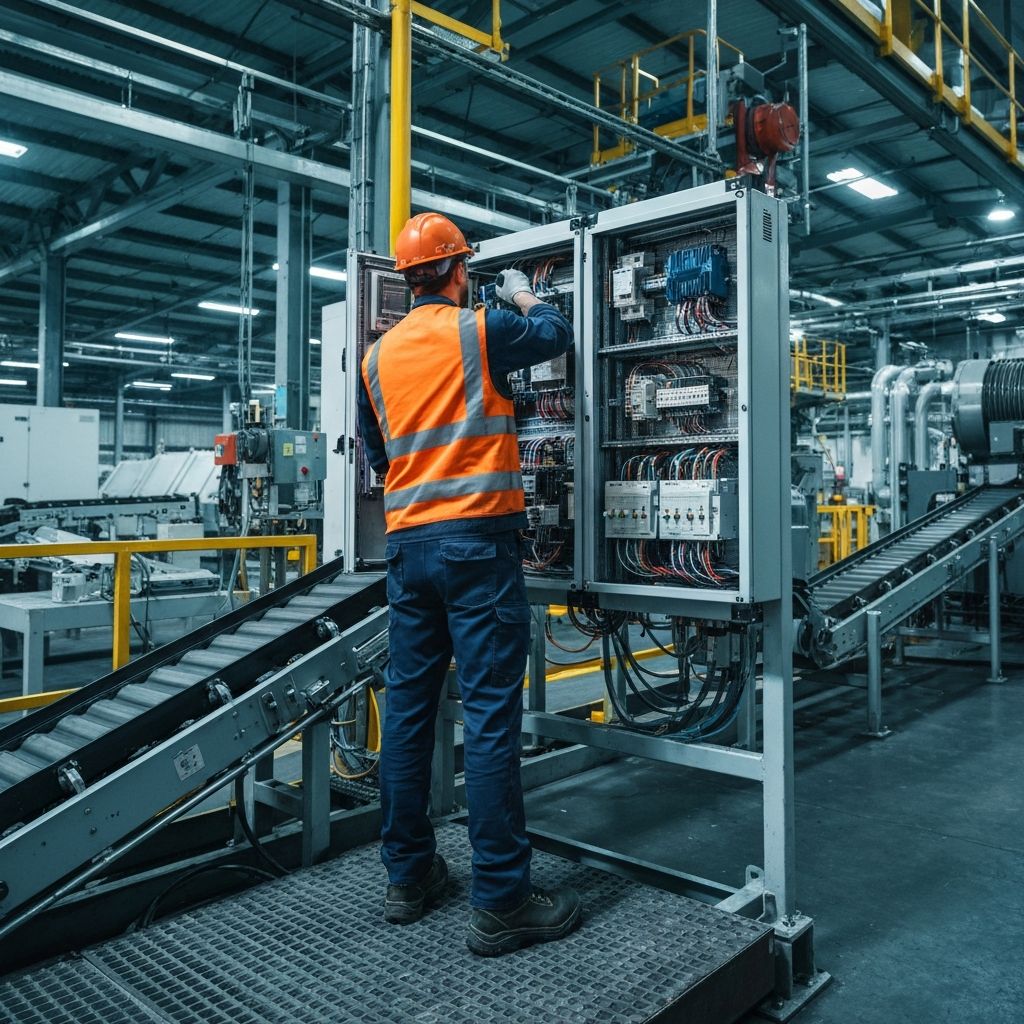 Industrial electrical panel