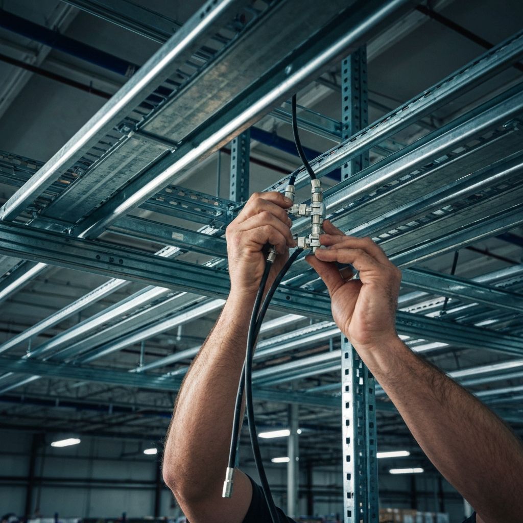 Manufacturing plant wiring